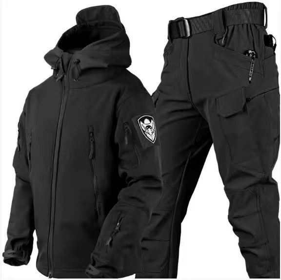 Hera Men's Winter Jacket | Water-Repellent Tactical Design, Camouflage 1