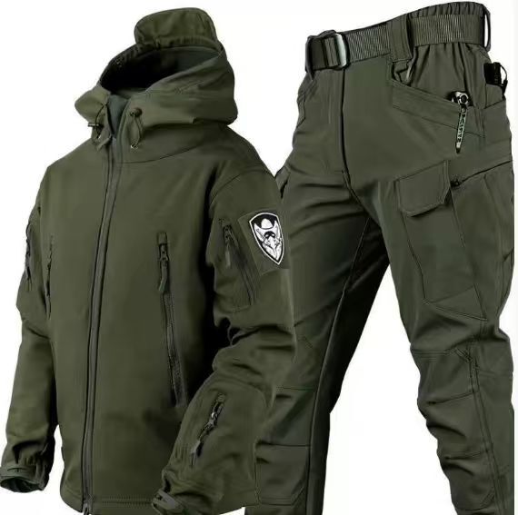 Hera Men's Winter Jacket | Water-Repellent Tactical Design, Camouflage 2