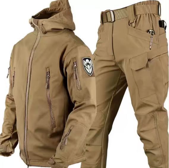 Hera Men's Winter Jacket | Water-Repellent Tactical Design, Camouflage 4