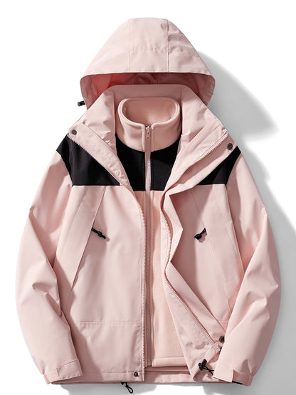 Hera Women's 3-in-1 Hooded Fleece Winter Jacket | Thermal Insulation, Stylish 11