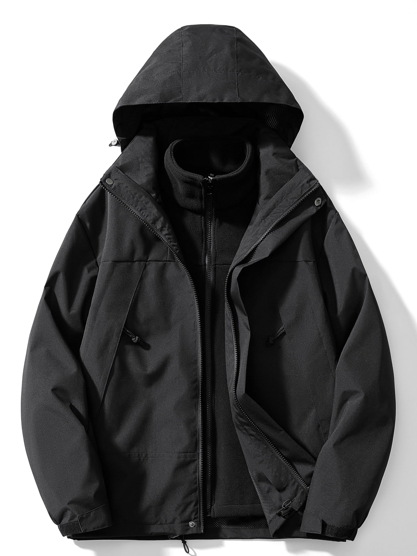 Hera Women's 3-in-1 Hooded Fleece Winter Jacket | Thermal Insulation, Stylish 3
