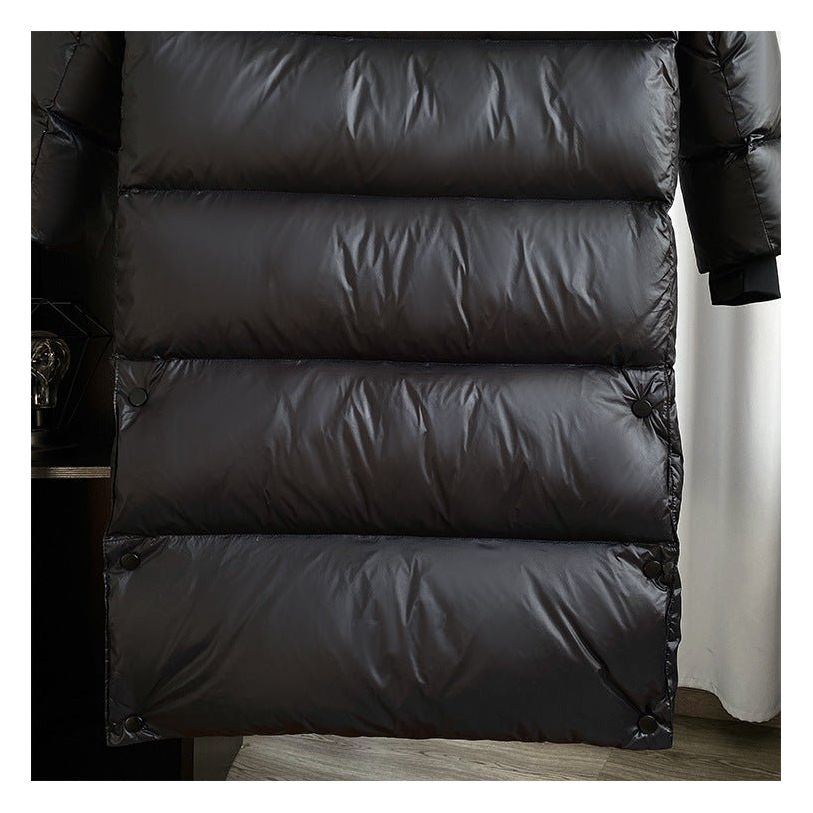 Hera Women's Black Puffer Jacket | Lightweight Goose Down, Urban Style 1