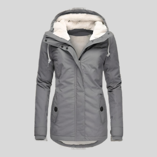 Hera Women's Black Puffer Jacket | Water-Repellent, Casual Comfort 0