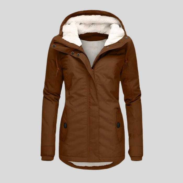 Hera Women's Black Puffer Jacket | Water-Repellent, Casual Comfort 3