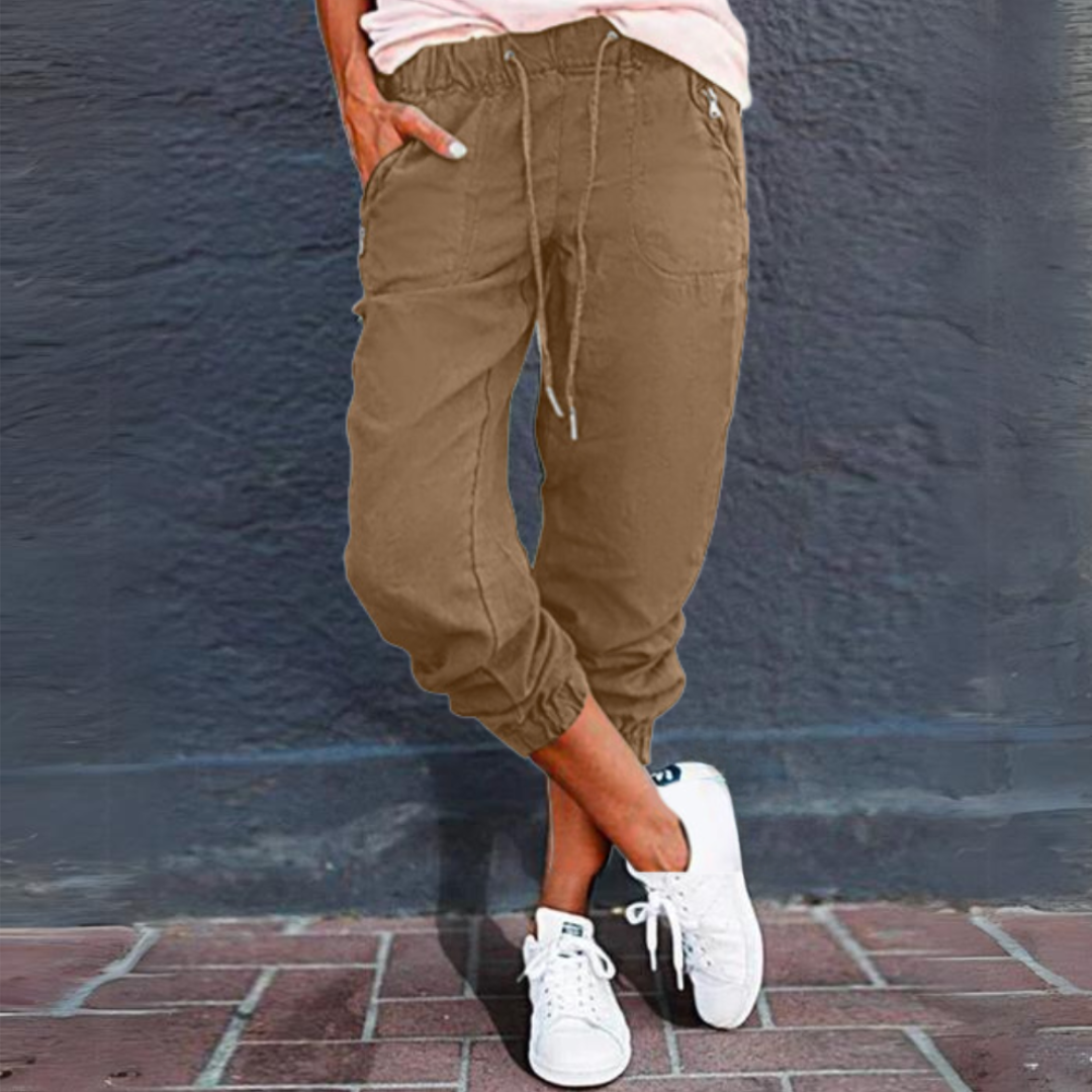 Hera Women's Cargo Trousers | High-Quality Material, Comfortable Fit 4