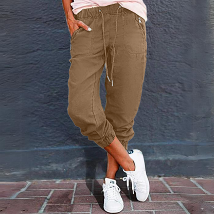 Hera Women's Cargo Trousers | High-Quality Material, Comfortable Fit 4