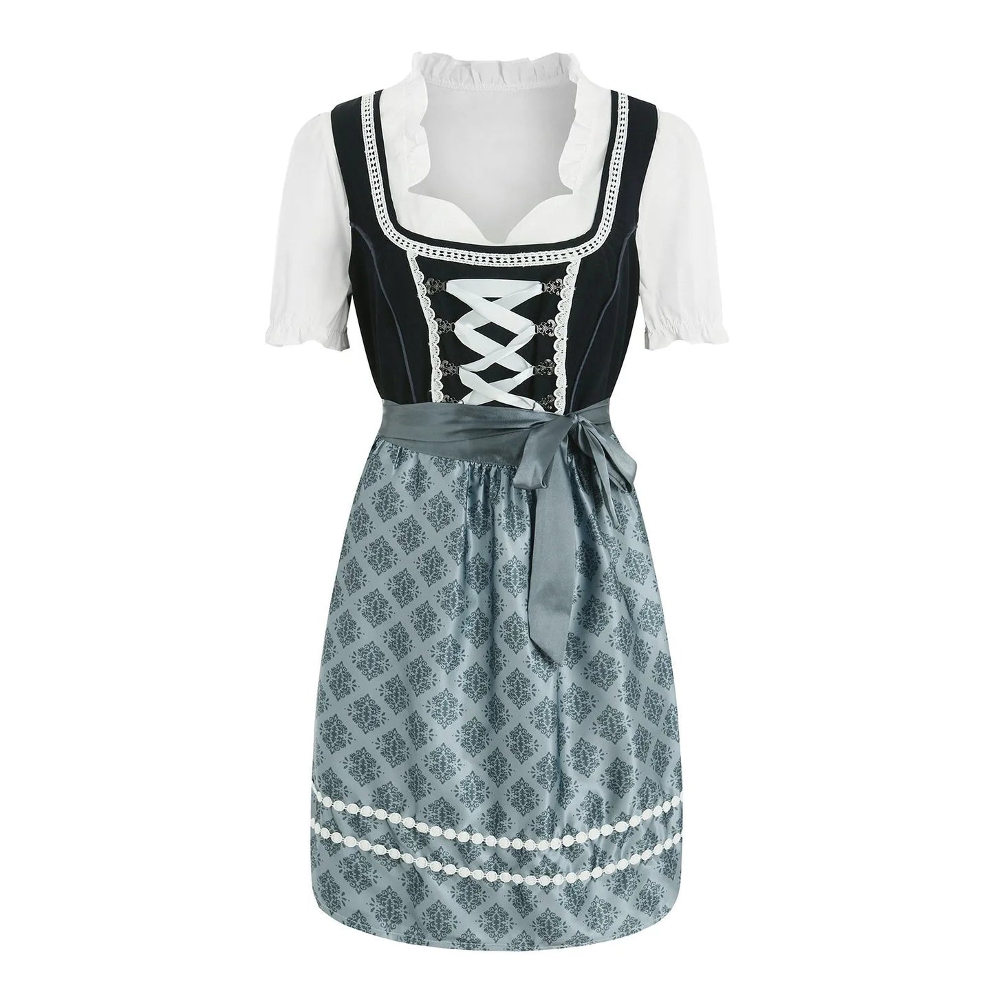 Hera Women's Dirndl Dress | 100% Polyester, Traditional Bavarian Style 1