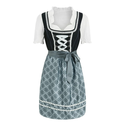 Hera Women's Dirndl Dress | 100% Polyester, Traditional Bavarian Style 1