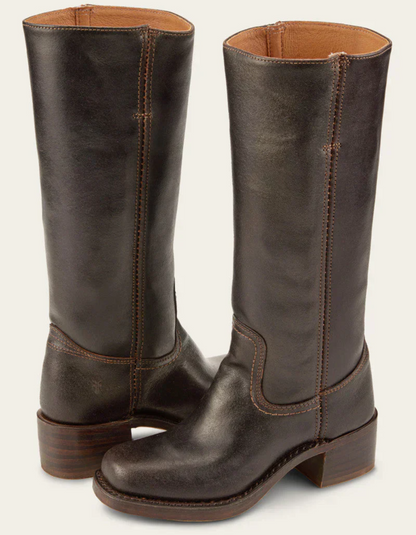 Hera Women's Platform Boots | Faux Fur Lining, Cowboy Style 0