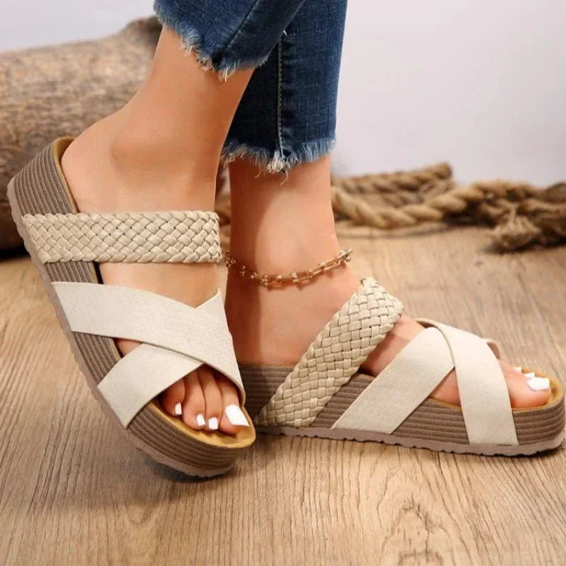 Hera Women's Sandals | Orthopedic Comfort, Vegan Leather, Breathable Design 2