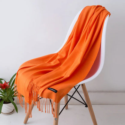 Hera Women's Silk Scarf | Cozy Elegance, Versatile Accessory 10
