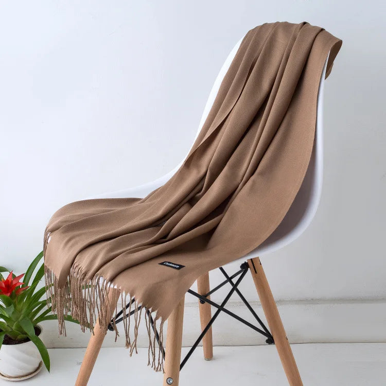 Hera Women's Silk Scarf | Cozy Elegance, Versatile Accessory 13