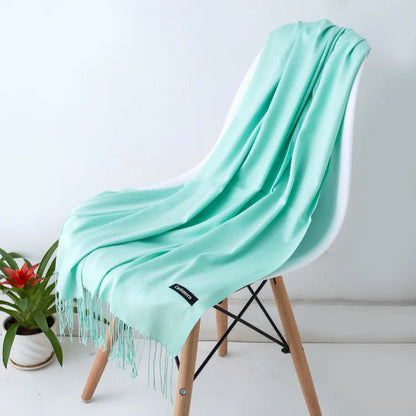 Hera Women's Silk Scarf | Cozy Elegance, Versatile Accessory 18