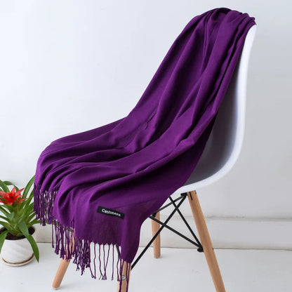Hera Women's Silk Scarf | Cozy Elegance, Versatile Accessory 26