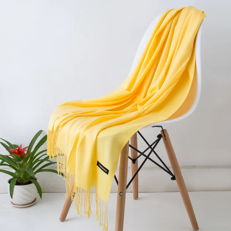 Hera Women's Silk Scarf | Cozy Elegance, Versatile Accessory 28