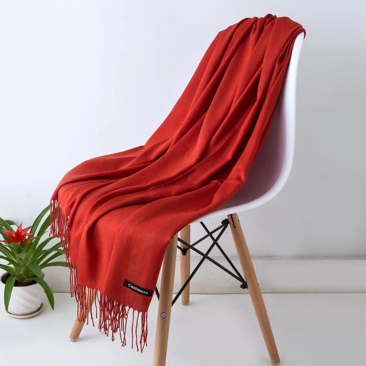 Hera Women's Silk Scarf | Cozy Elegance, Versatile Accessory 34