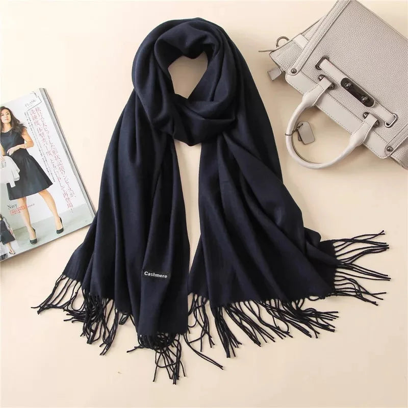 Hera Women's Silk Scarf | Cozy Elegance, Versatile Accessory 5