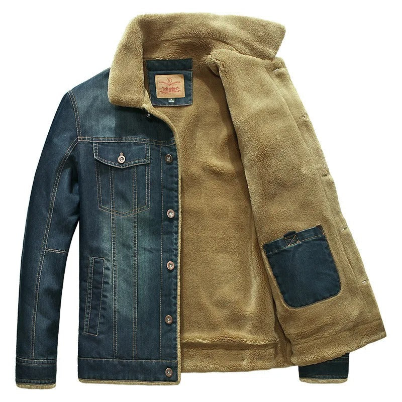Hernard Men's Winter Jacket | Cozy Fleece, Stylish Design 3