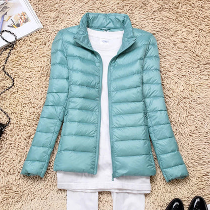 Holly Women's Puffer Jacket | Ultralight Down with Hood, Travel-Friendly 10