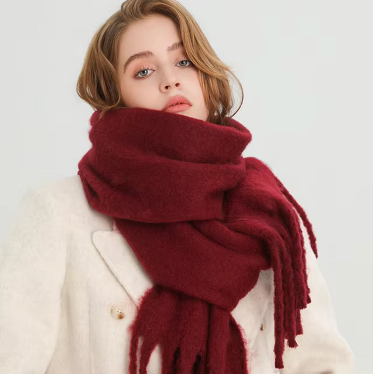 Holly Women's Winter Scarf | Cozy Warmth, Versatile Style 14