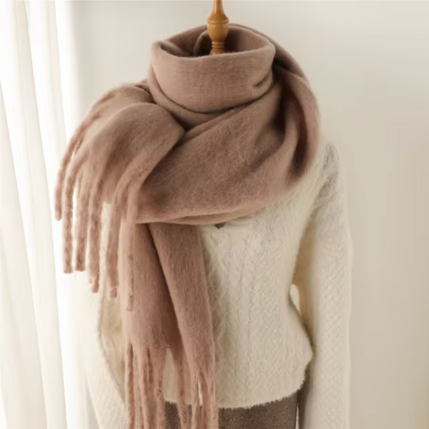 Holly Women's Winter Scarf | Cozy Warmth, Versatile Style 3
