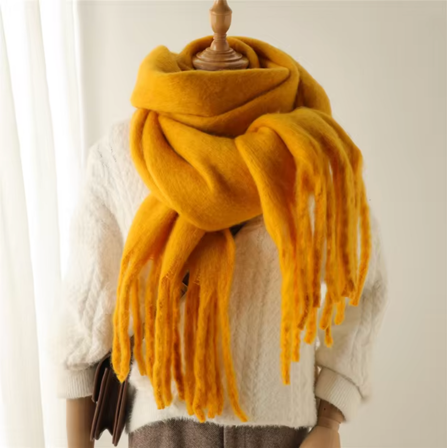Holly Women's Winter Scarf | Cozy Warmth, Versatile Style 8