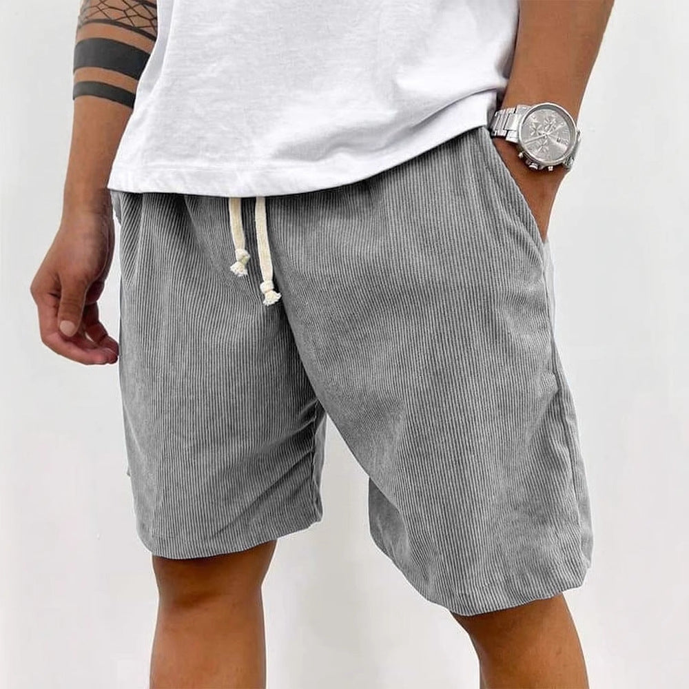 Hugo Men's Casual Shorts | Soft Corduroy, Versatile Style 0