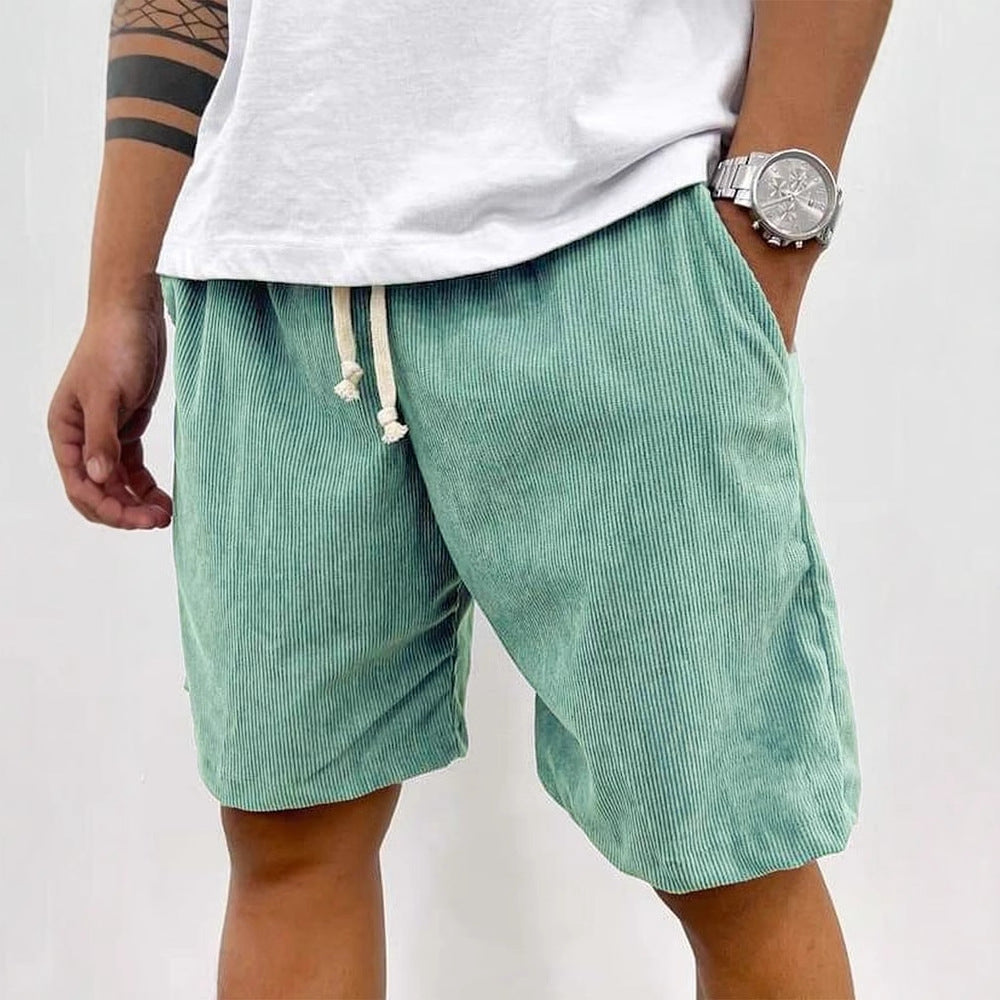 Hugo Men's Casual Shorts | Soft Corduroy, Versatile Style 13