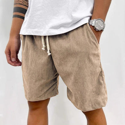 Hugo Men's Casual Shorts | Soft Corduroy, Versatile Style 3