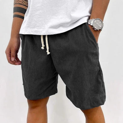 Hugo Men's Casual Shorts | Soft Corduroy, Versatile Style 7