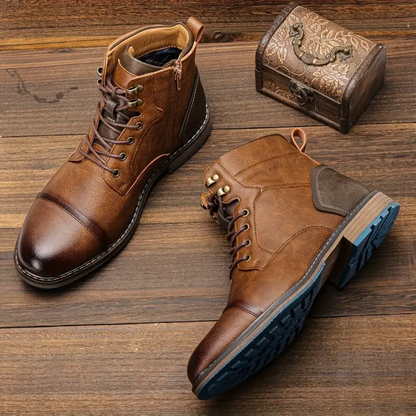 Hugo Men's Hiking Boots | Durable Grip Sole, All-Day Comfort 0