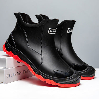 Hugo Men's Rubber Boots | Non-Slip Sole, Flexible Entry 2
