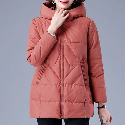 Ivy Women's Black Puffer Jacket | Insulated, Stylish Winter Coat 3