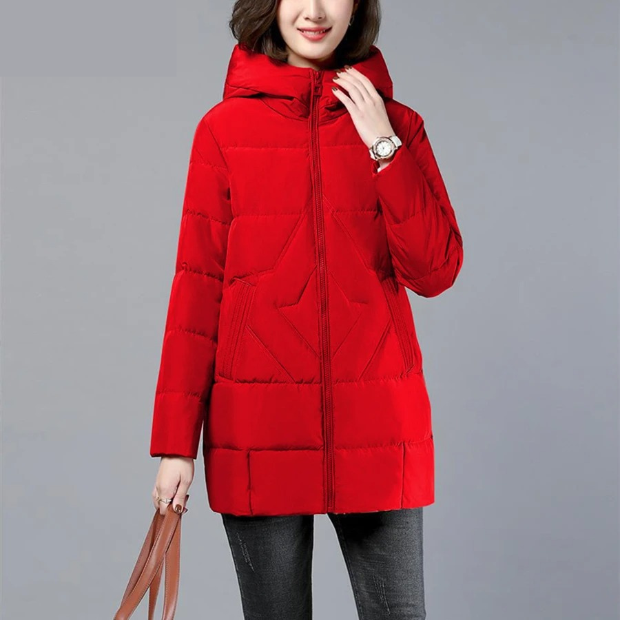 Ivy Women's Black Puffer Jacket | Insulated, Stylish Winter Coat 6