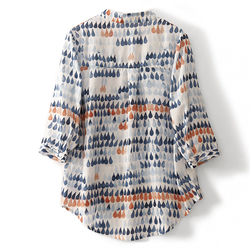 Ivy Women's Blouse | Lightweight Fabric, Playful Prints 1