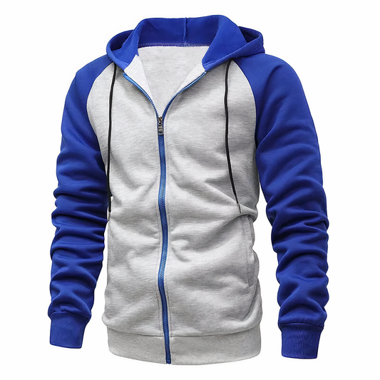 Jade Men's Hoodie | Two-Tone Design, Casual Comfort 0