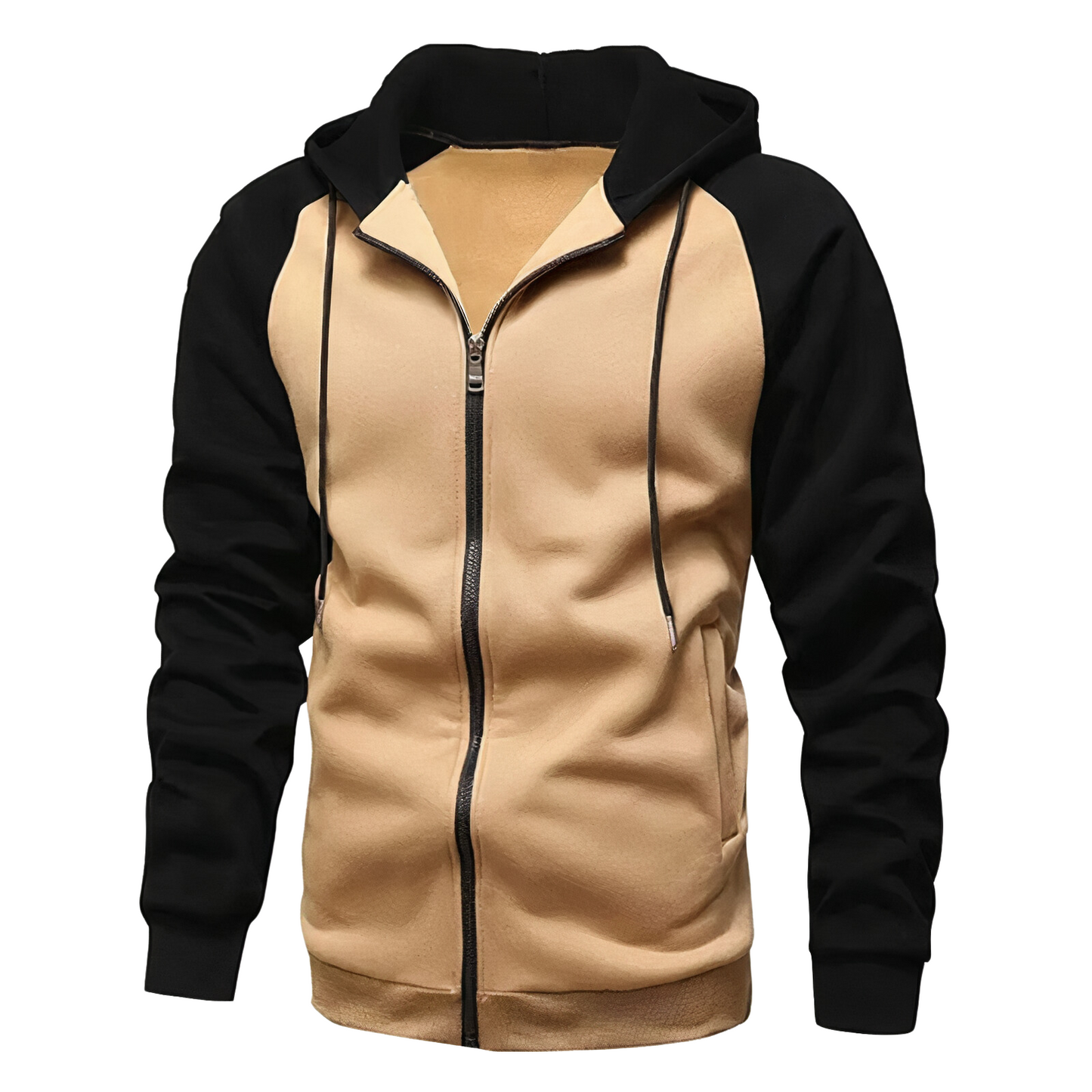 Jade Men's Hoodie | Two-Tone Design, Casual Comfort 2