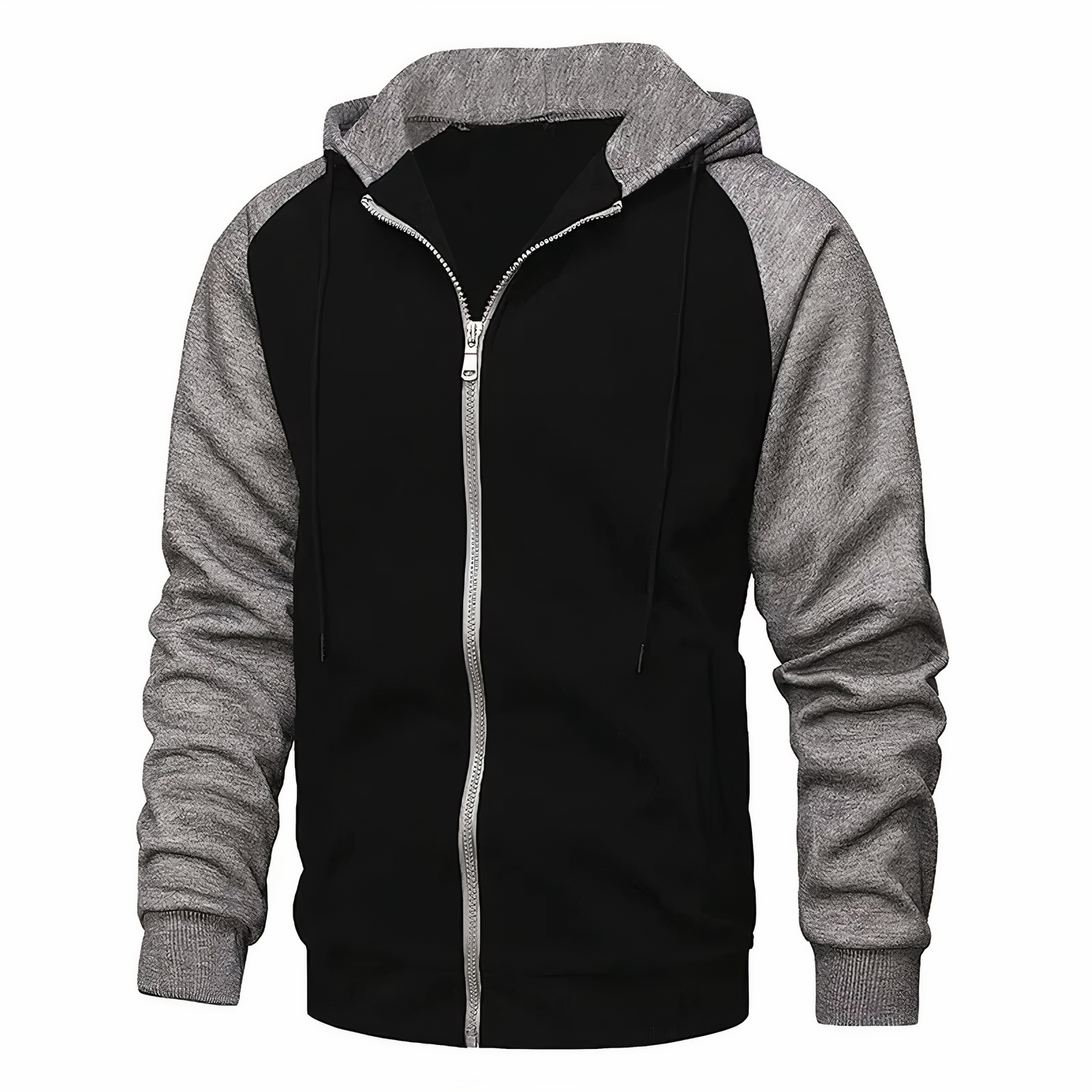 Jade Men's Hoodie | Two-Tone Design, Casual Comfort 5