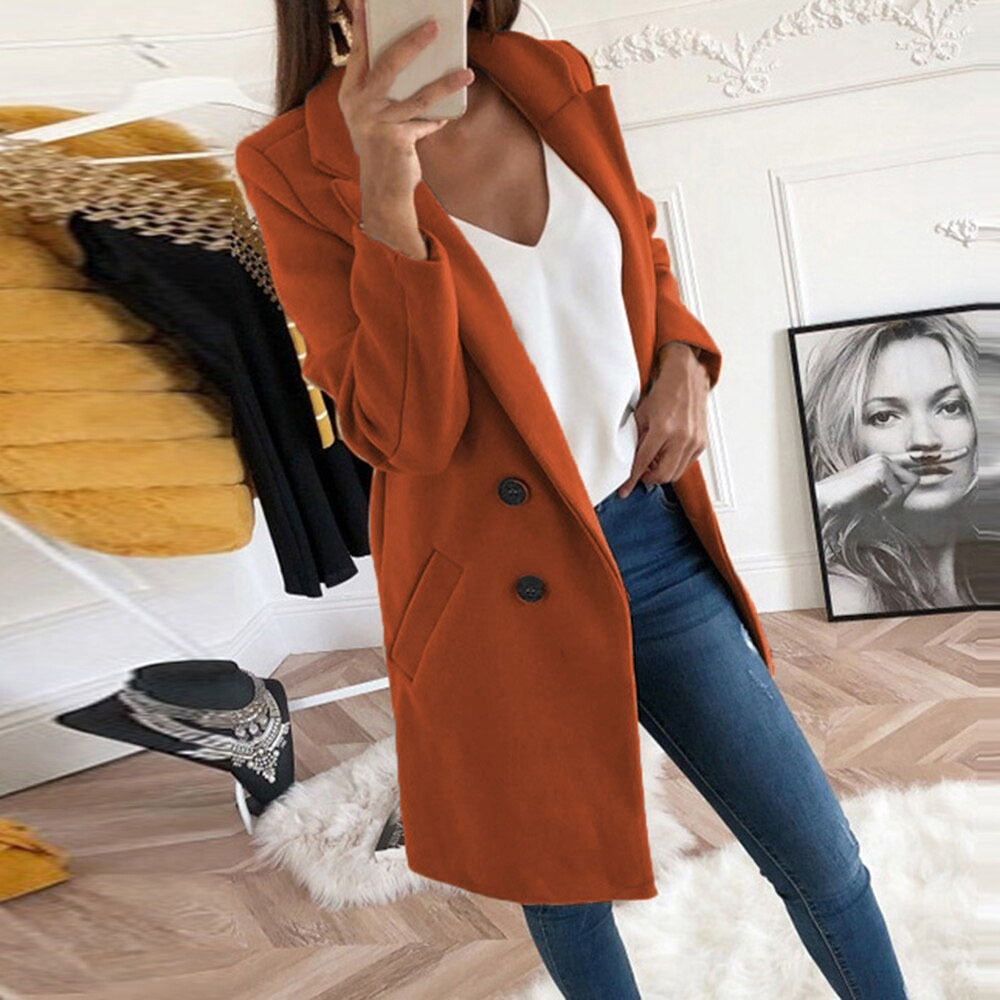 Jade Women's Coat | Elegant Design, Versatile Colors 1