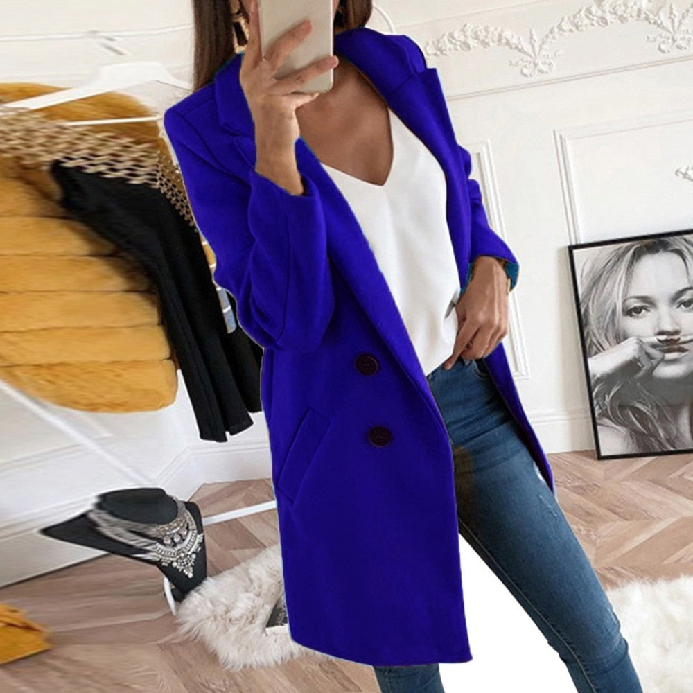 Jade Women's Coat | Elegant Design, Versatile Colors 3