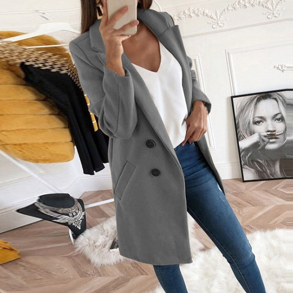 Jade Women's Coat | Elegant Design, Versatile Colors 6