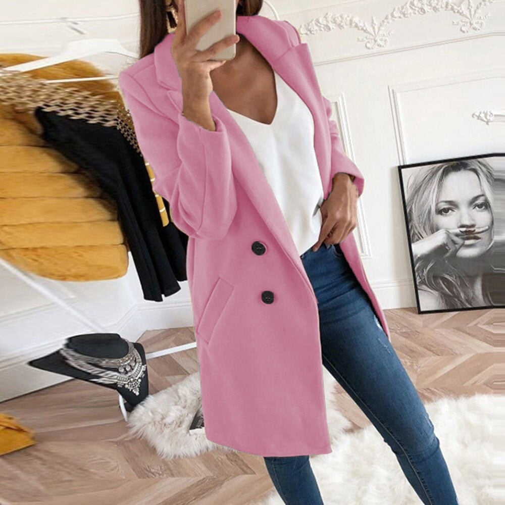Jade Women's Coat | Elegant Design, Versatile Colors 7