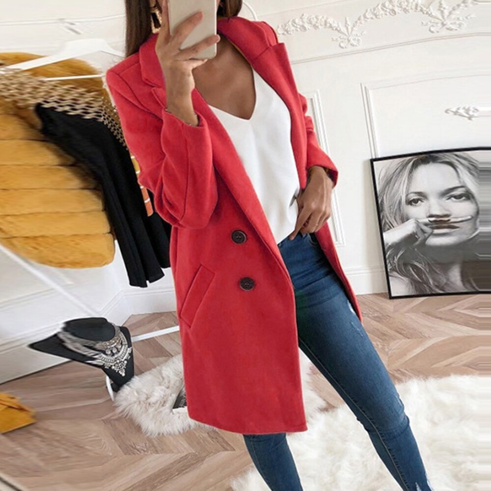 Jade Women's Coat | Elegant Design, Versatile Colors 8