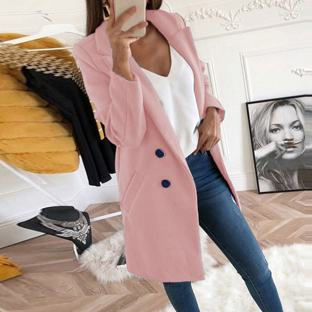 Jade Women's Coat | Elegant Design, Versatile Colors 9