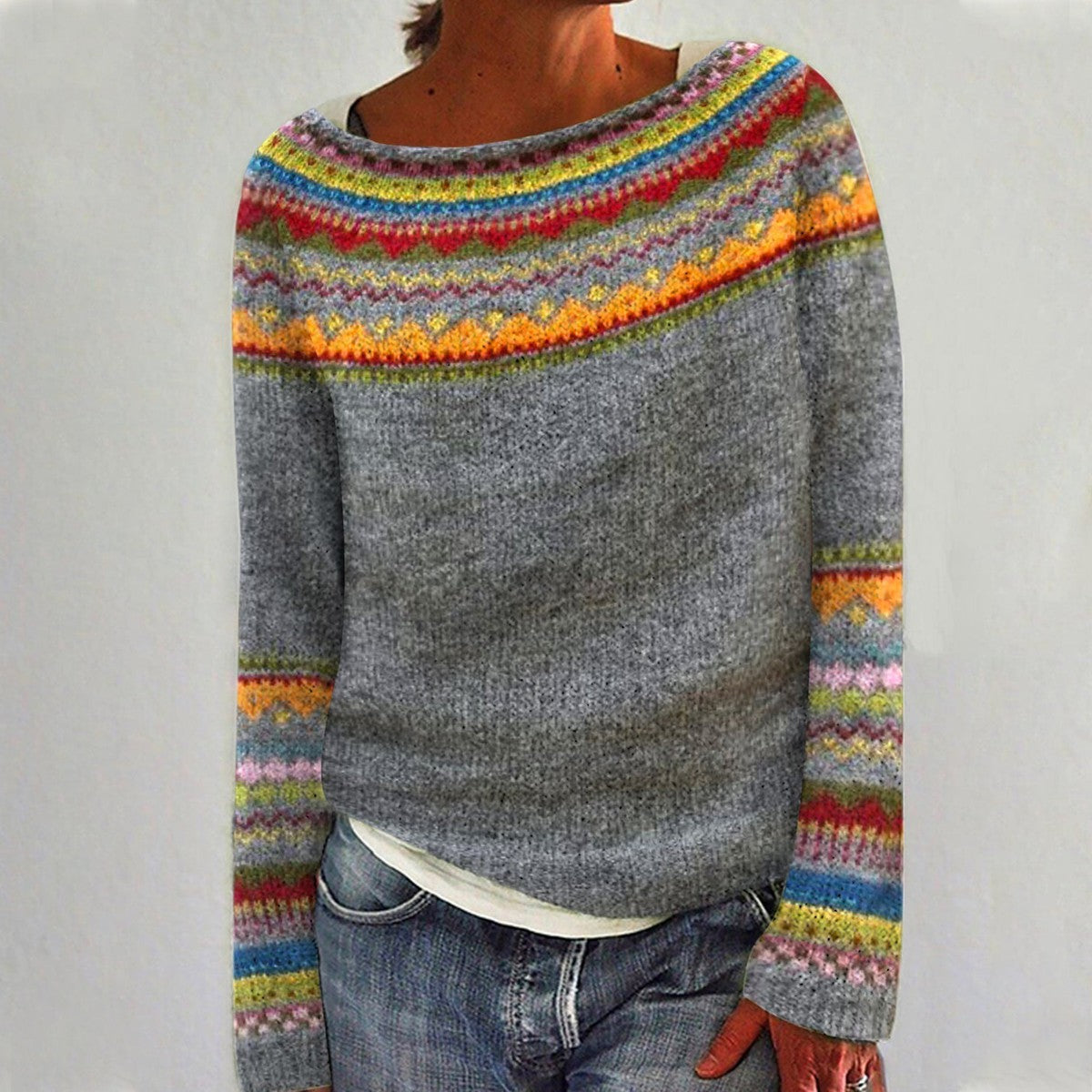 Jade Women's Knitted Sweater | Cozy Warmth for Winter 0