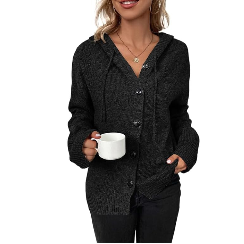 Jade Women's Long Cardigan | Thick Knit, Timeless Style 6