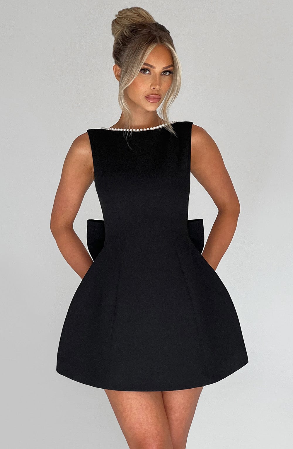Jade Women's Mini Dress | Structured Elegance for Cocktail Events 3