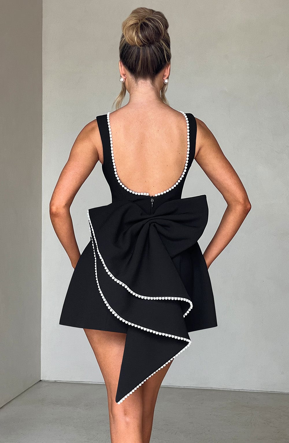 Jade Women's Mini Dress | Structured Elegance for Cocktail Events 5