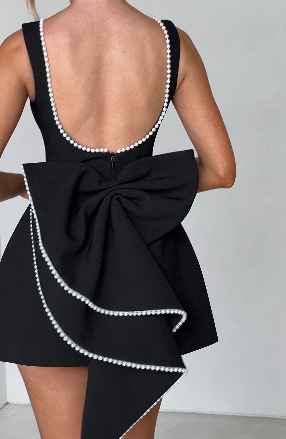 Jade Women's Mini Dress | Structured Elegance for Cocktail Events 6