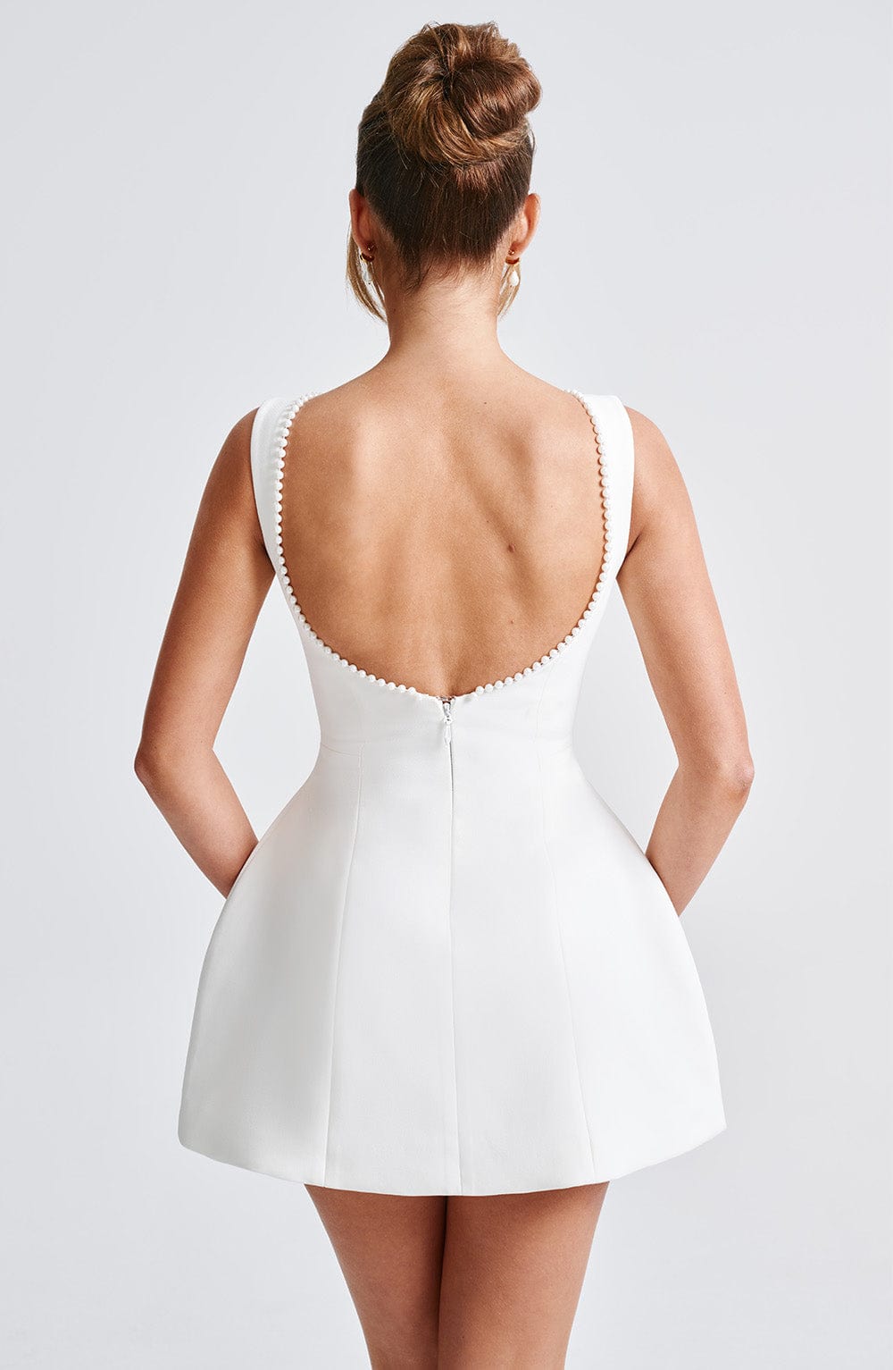 Jade Women's Mini Dress | Structured Elegance for Cocktail Events 7